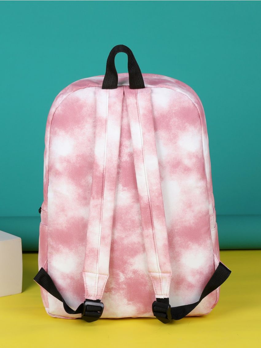 Tie Dye Eyelet Detail Functional Backpack