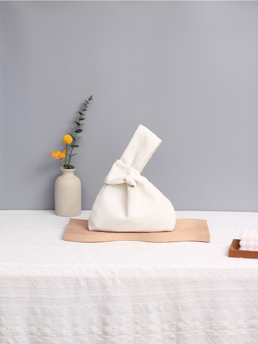 Minimalist Corduroy Hobo Bag