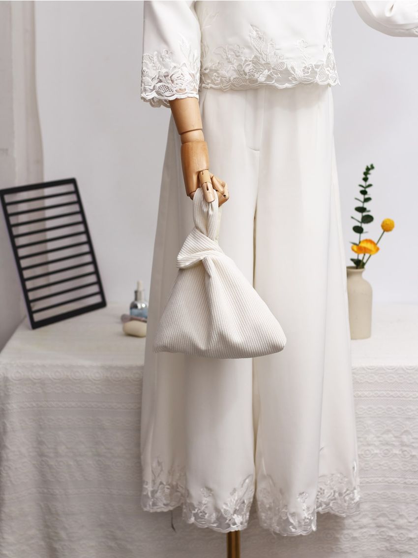 Minimalist Corduroy Hobo Bag