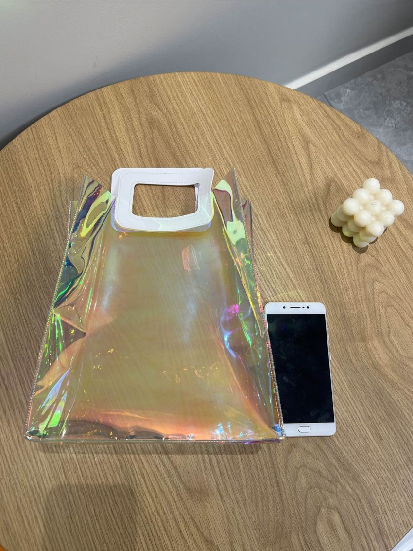 Holographic Waterproof Square Bag