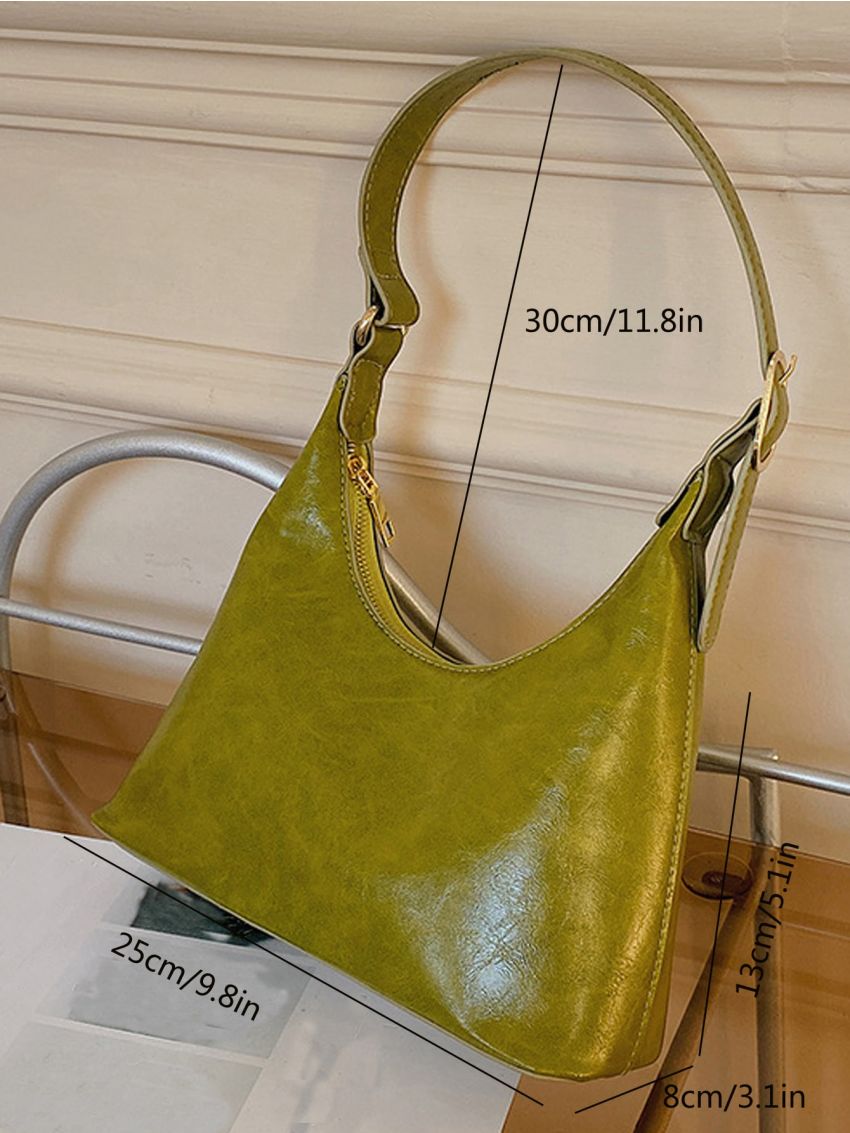 Minimalist Adjustable Strap Hobo Bag