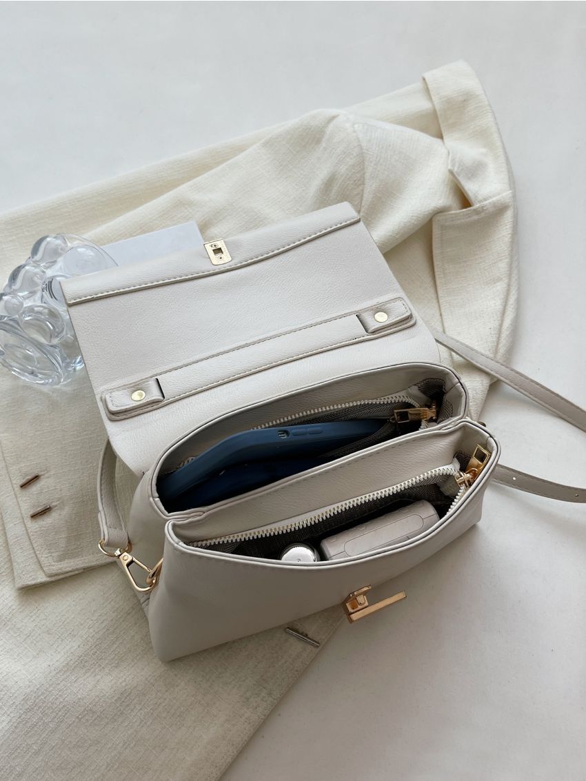Minimalist Flap Square Bag