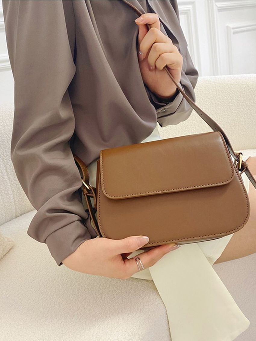 Minimalist Flap Square Bag