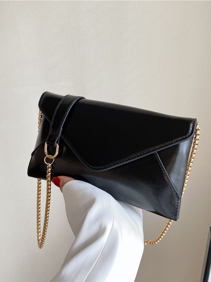 Mini Chain Flap Square Bag