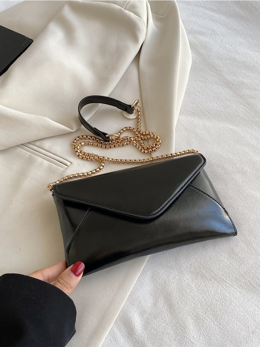 Mini Chain Flap Square Bag
