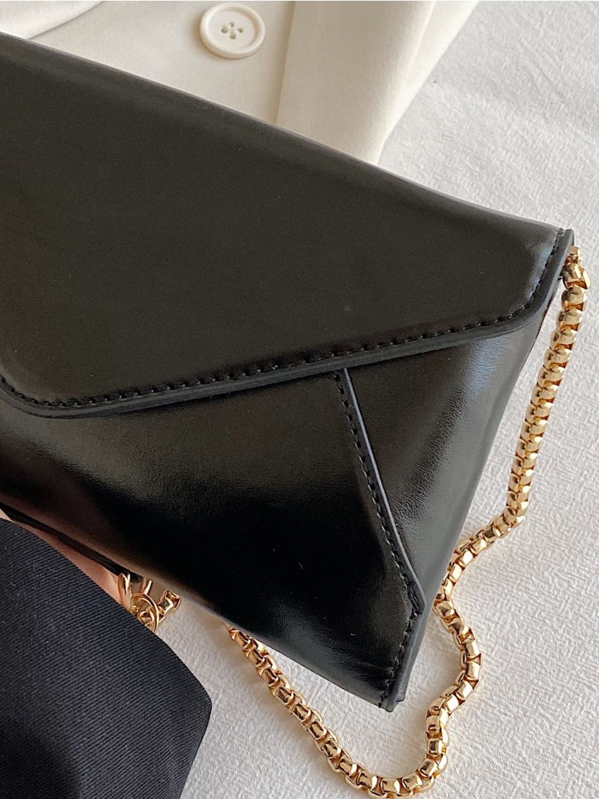 Mini Chain Flap Square Bag