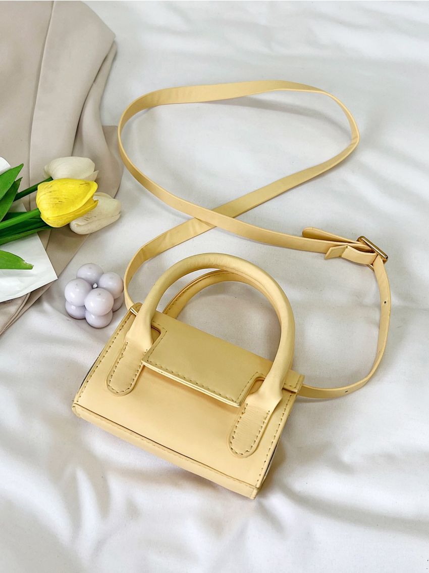 Mini Double Handle Square Bag