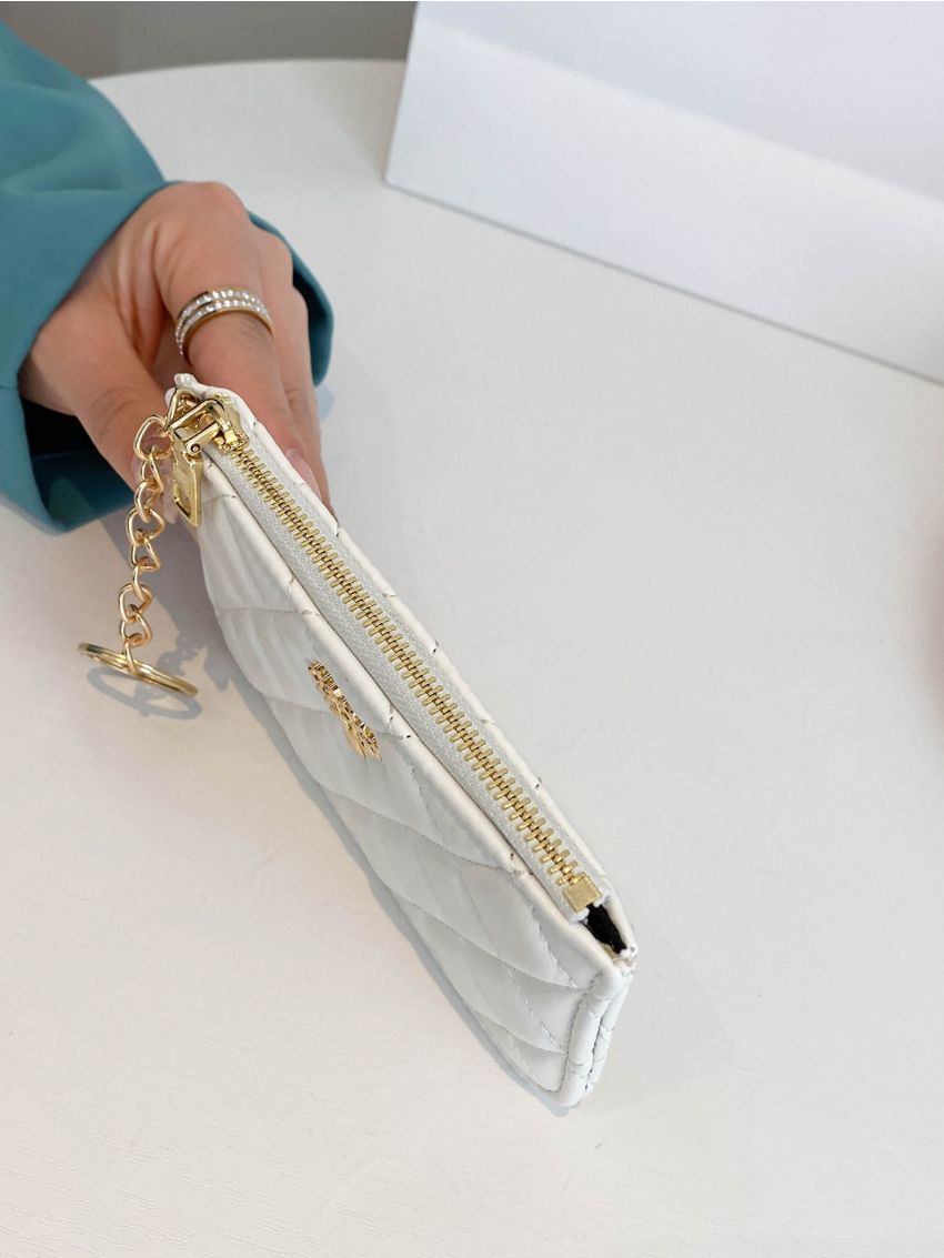 Tree Decor Quilted Coin Purse