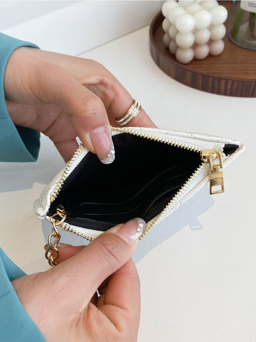 Tree Decor Quilted Coin Purse