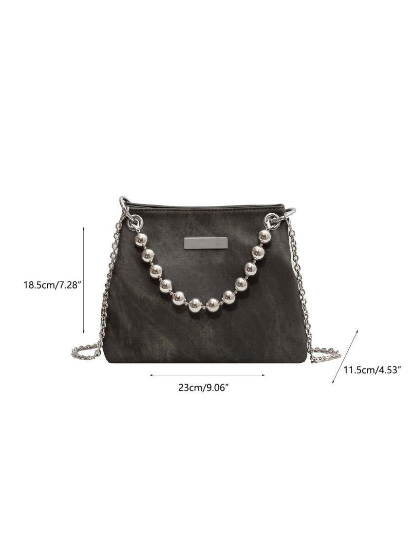 Chain Decor Square Bag