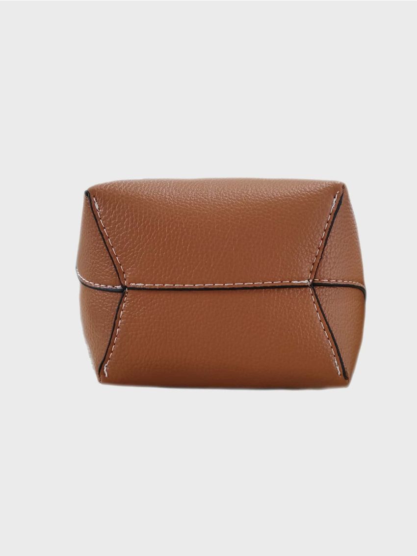 Mini Top Handle Bucket Bag