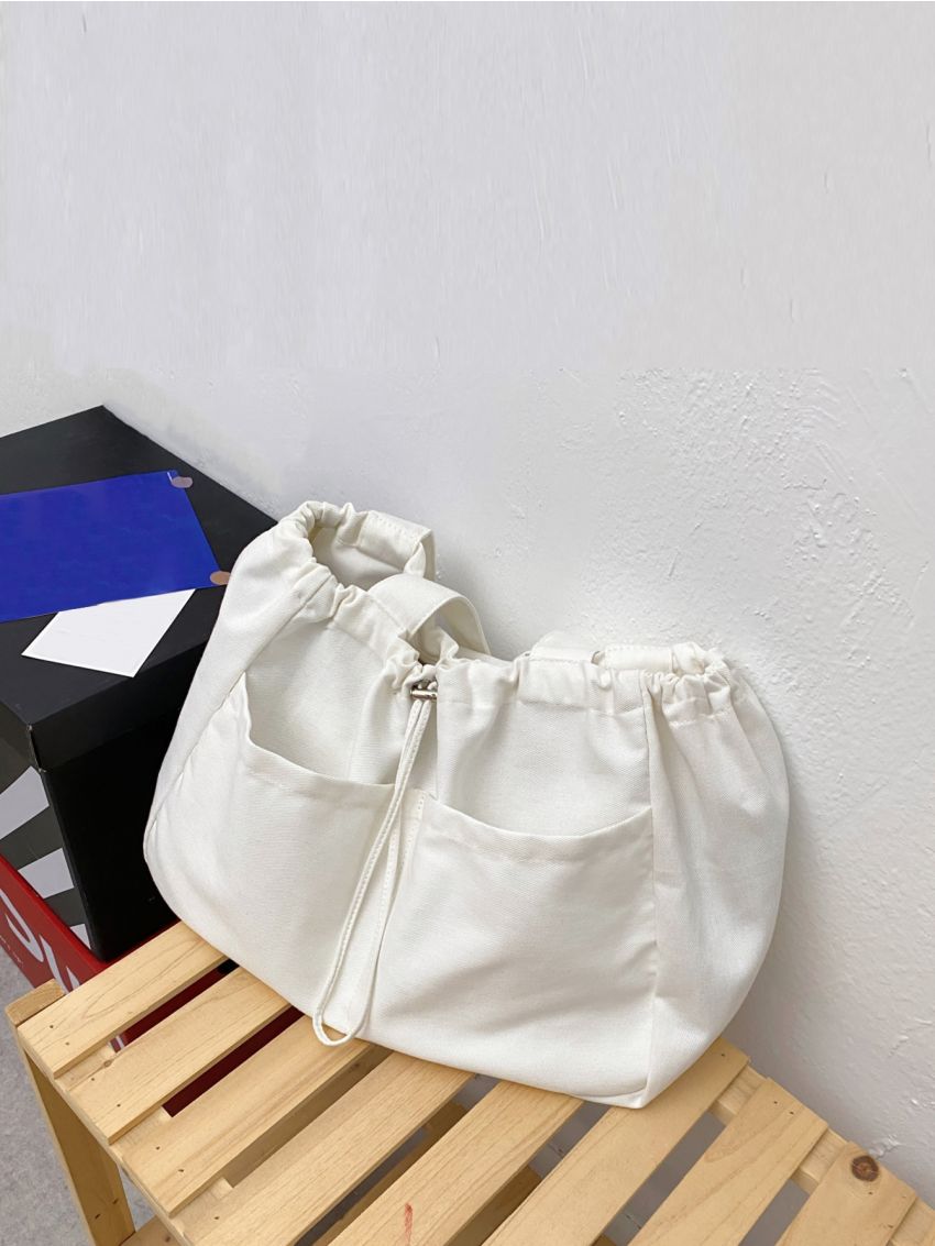 Minimalist Pocket Front Shopper Bag