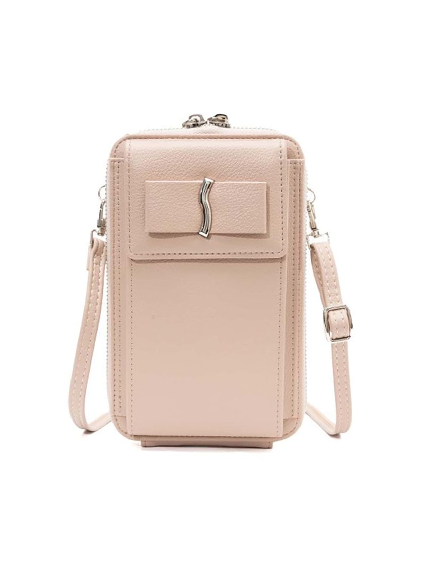 Metal Decor Phone Wallet