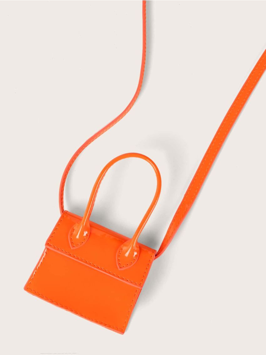 Mini Flap Satchel Bag