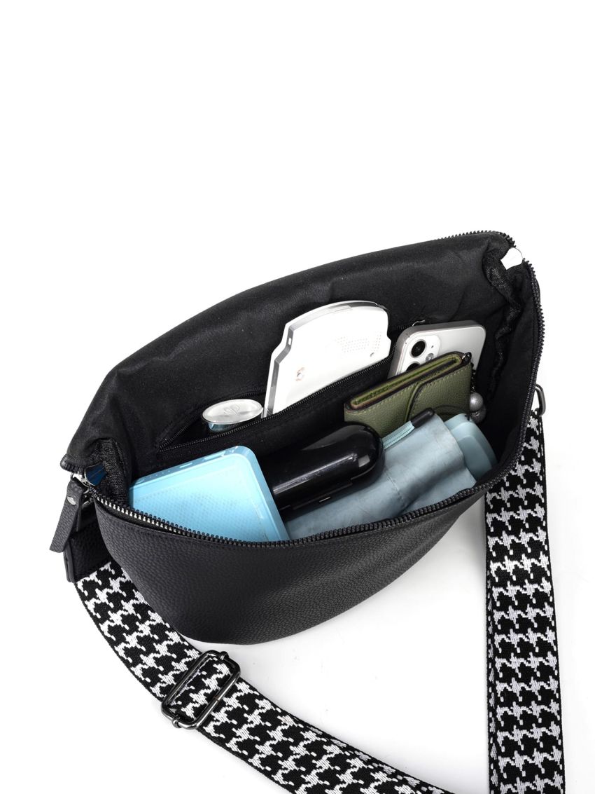 Litchi Embossed Waist Bag