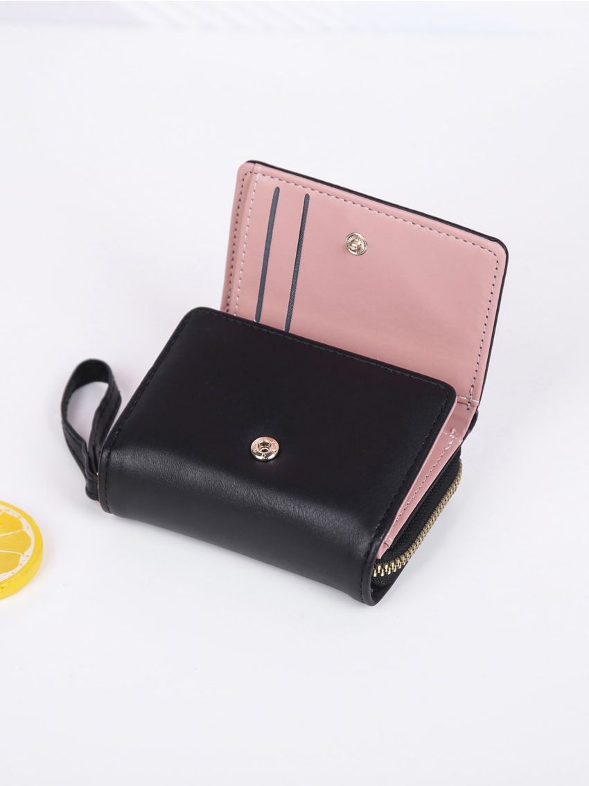 Flower Print Small Wallet