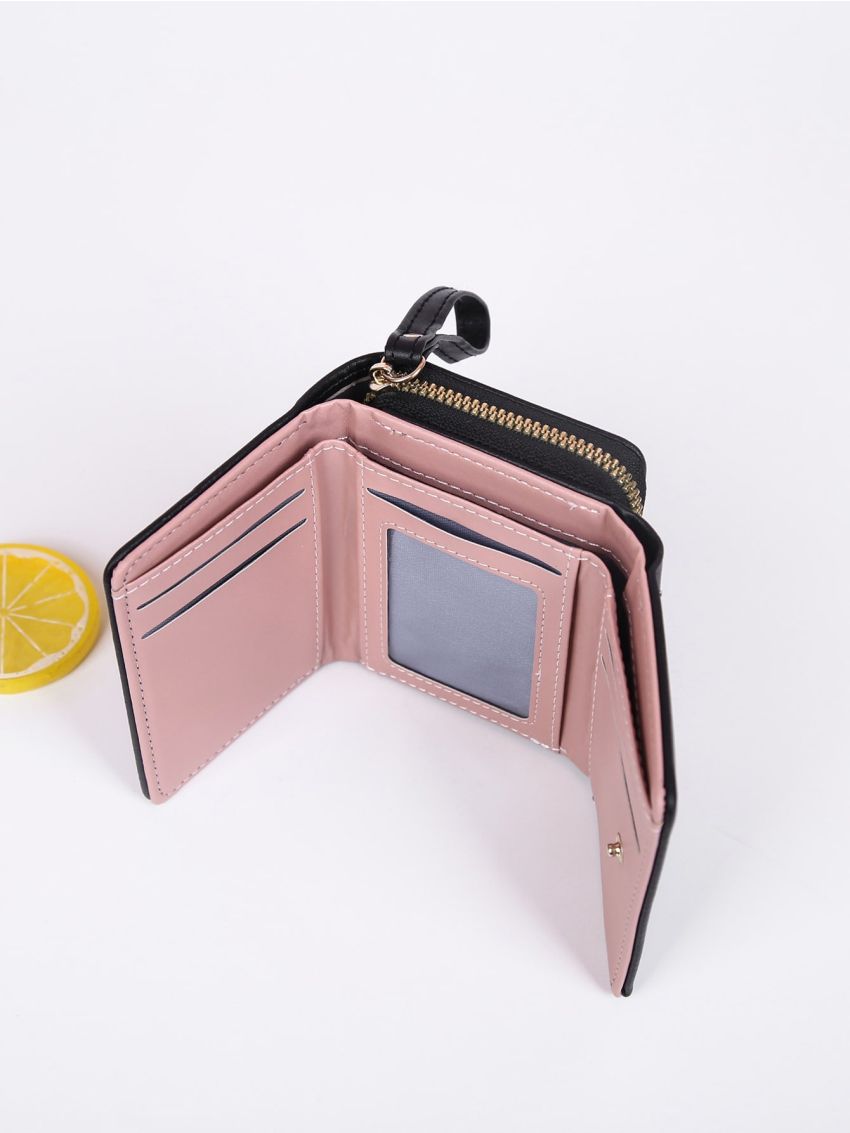 Flower Print Small Wallet