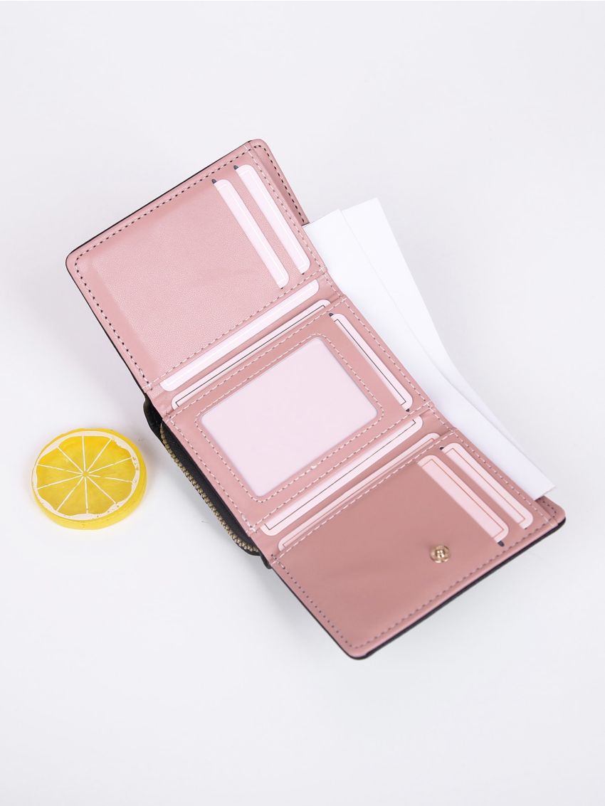 Flower Print Small Wallet