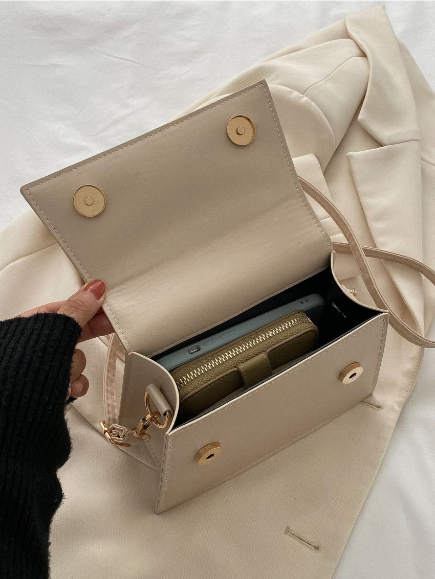 Mini Minimalist Flap Square Bag