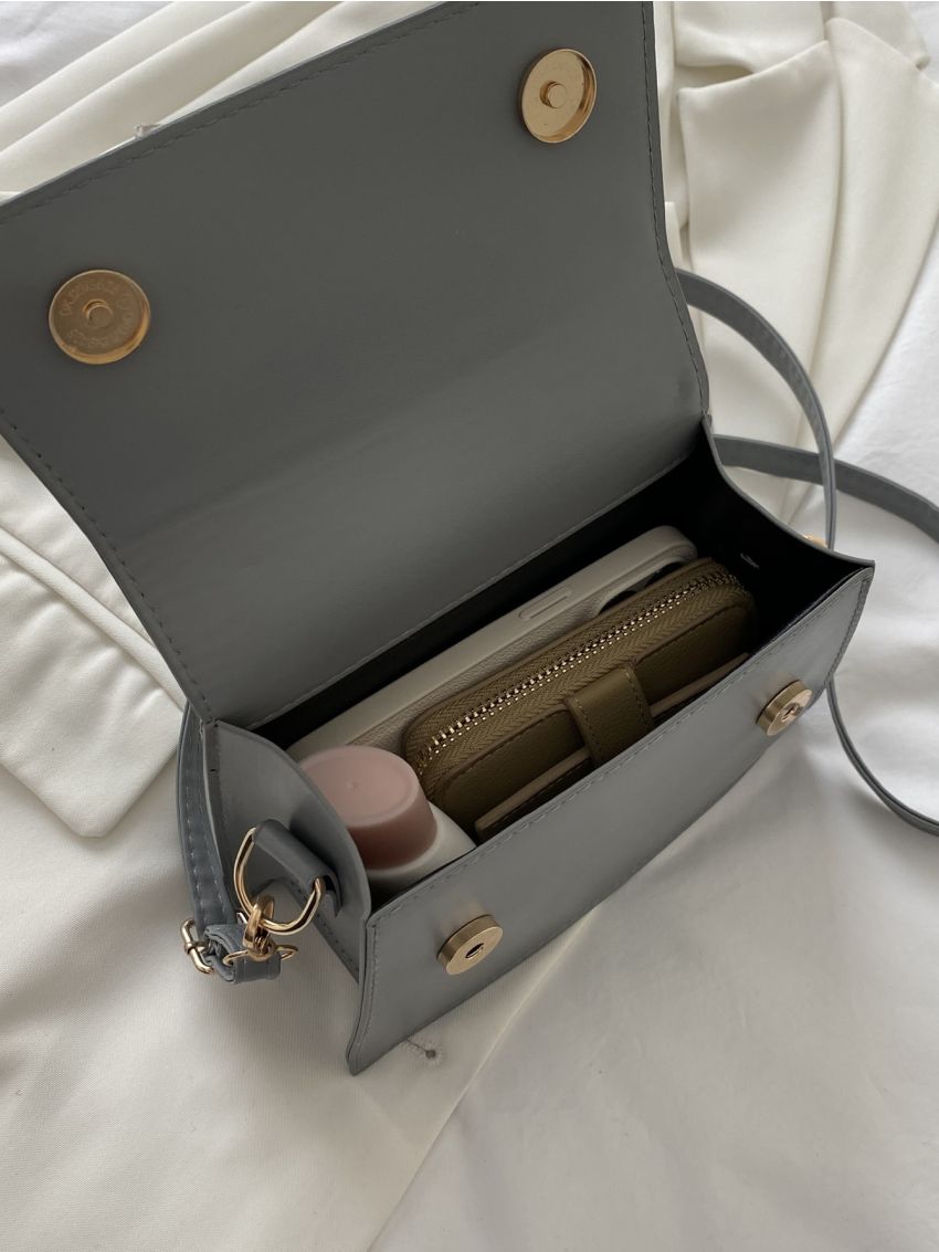 Mini Minimalist Flap Square Bag