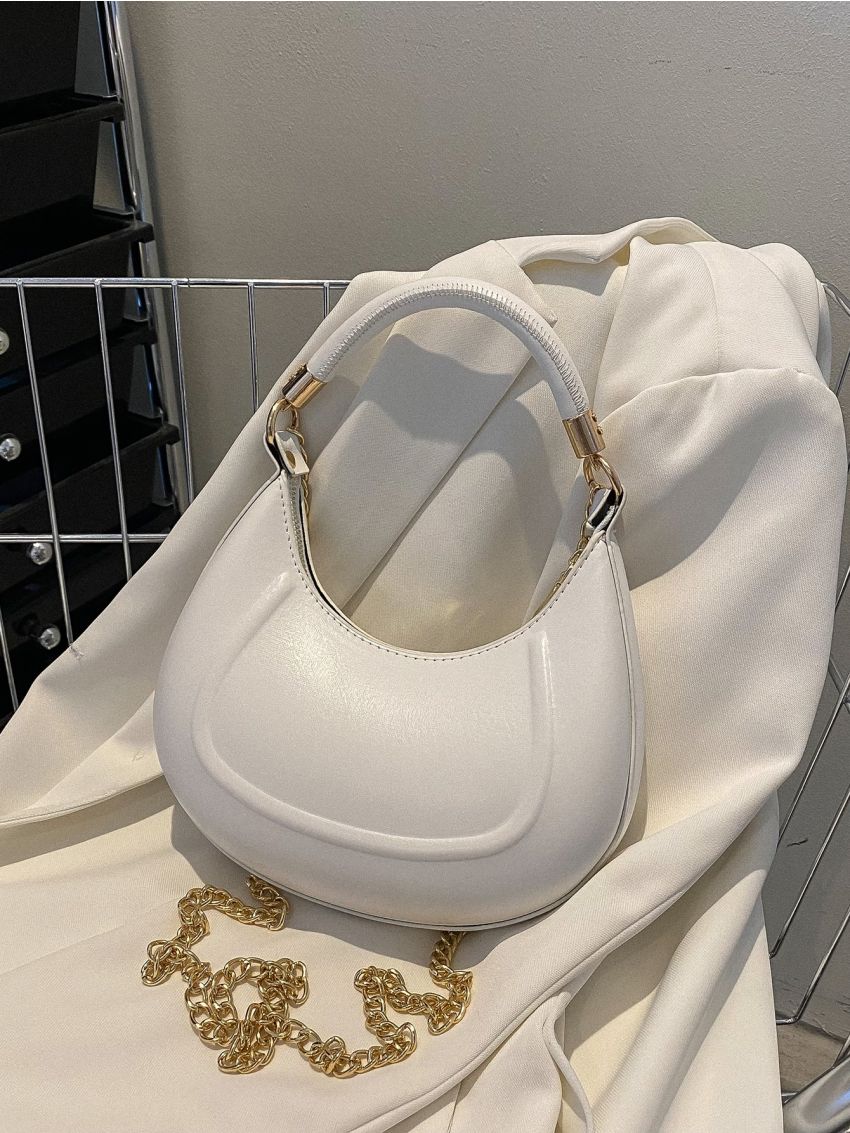 Minimalist Chain Hobo Bag