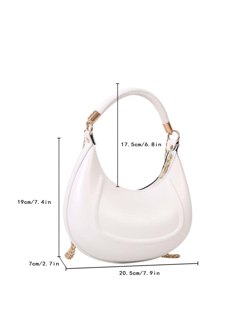 Minimalist Chain Hobo Bag