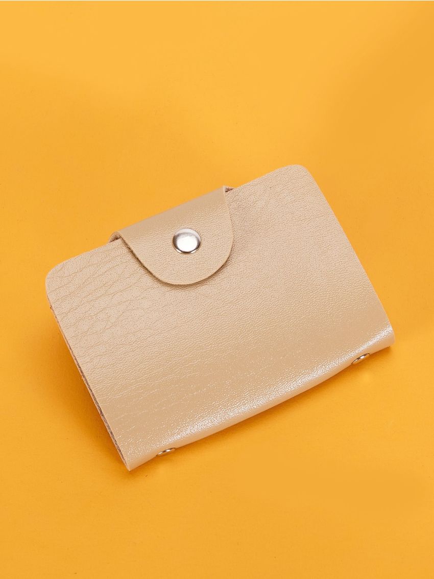 Snap Button Card Holder