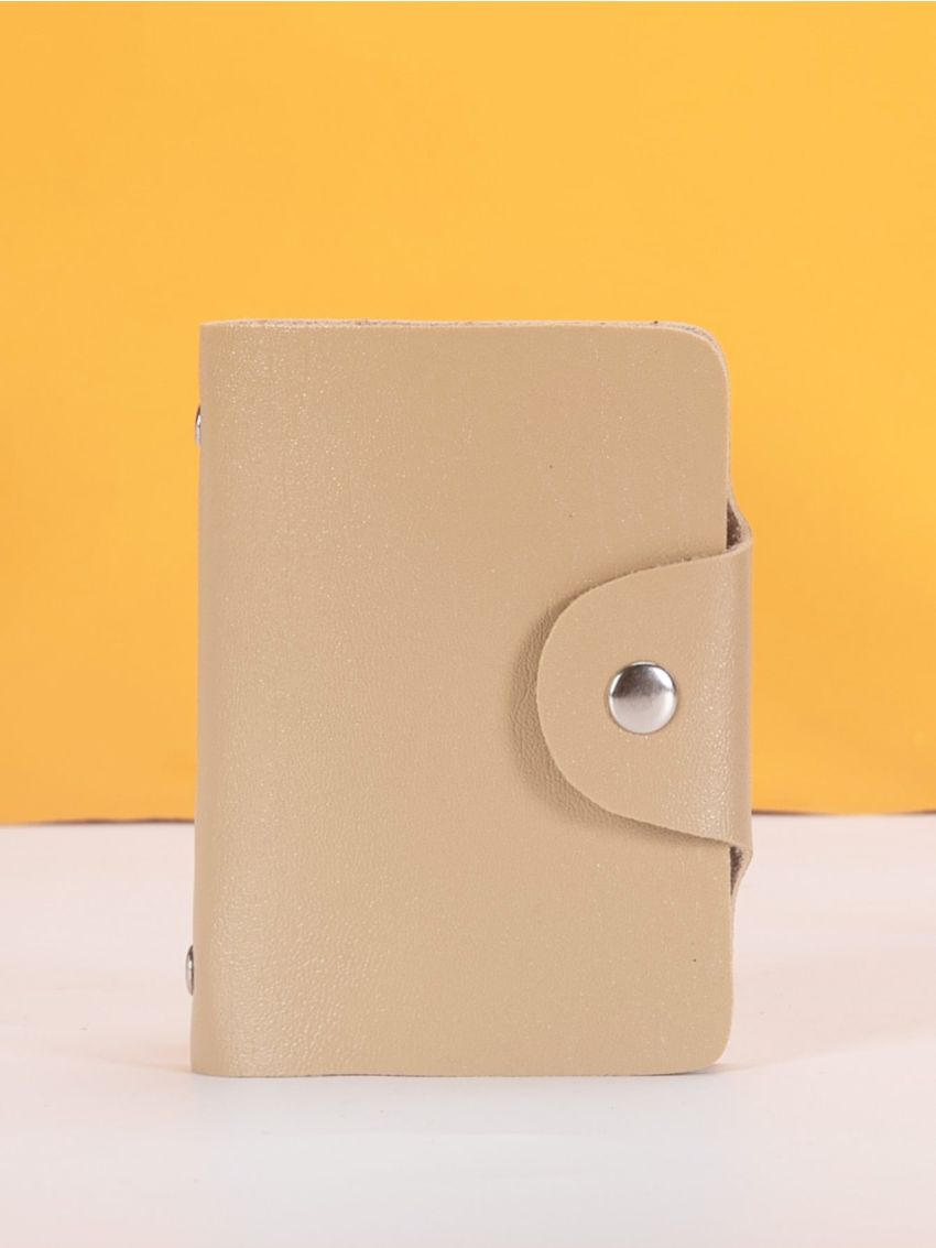 Snap Button Card Holder