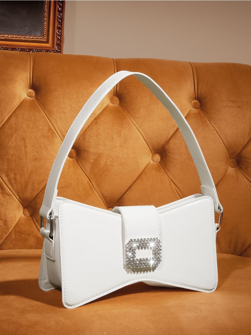 Rhinestone Decor Novelty Bag