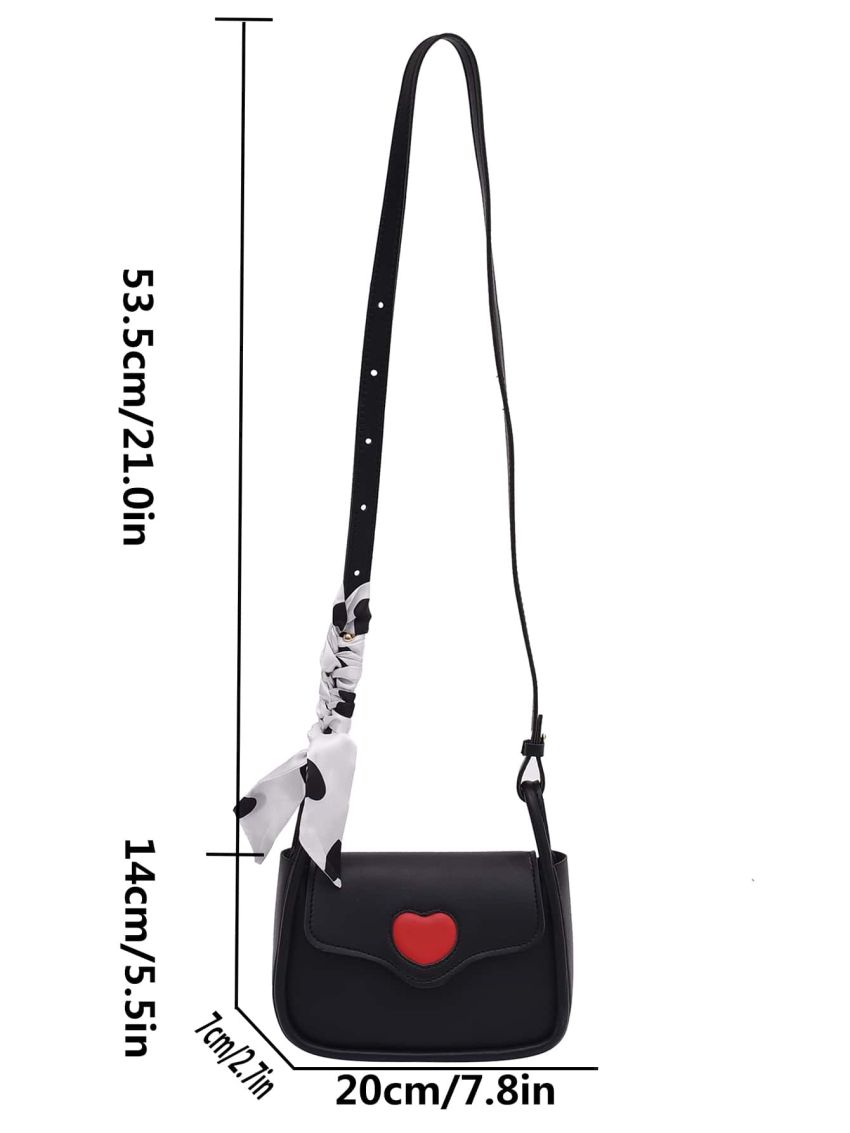 Twilly Scarf Decor Saddle Bag Flap Mini