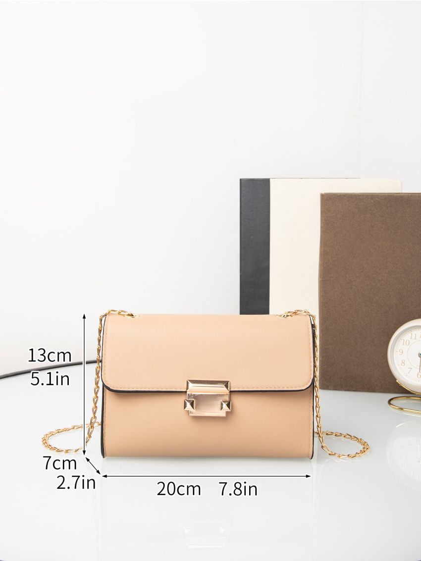 Mini Chain Flap Square Bag