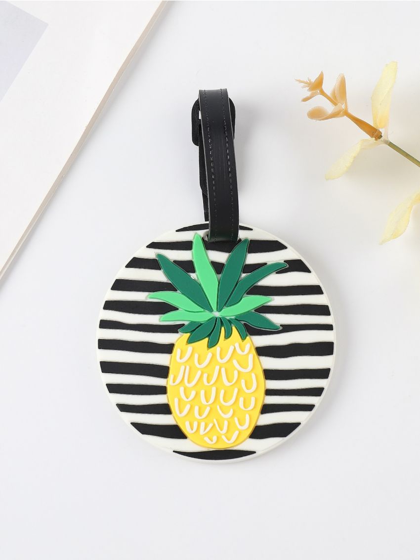 Pineapple Design Luggage Tag