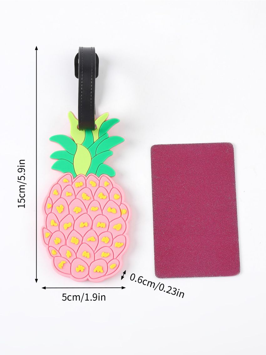 Pineapple Design Luggage Tag