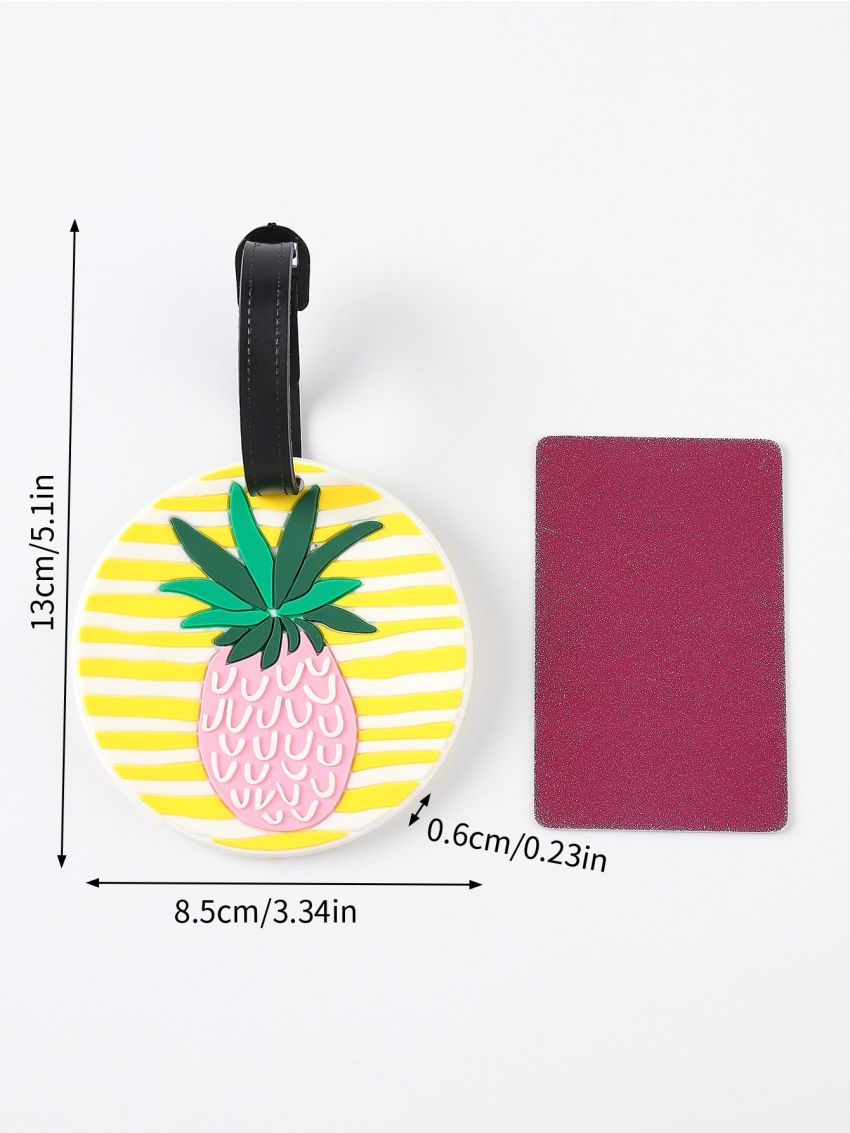 Pineapple Design Luggage Tag