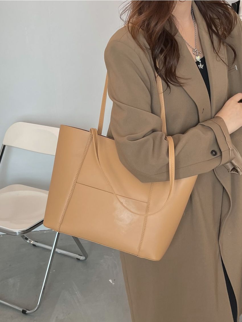 Minimalist Shoulder Tote Bag, Mothers Day Gift For Mom