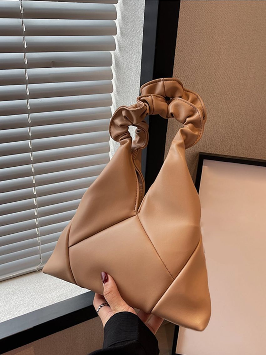 Ruched Strap Novelty Bag