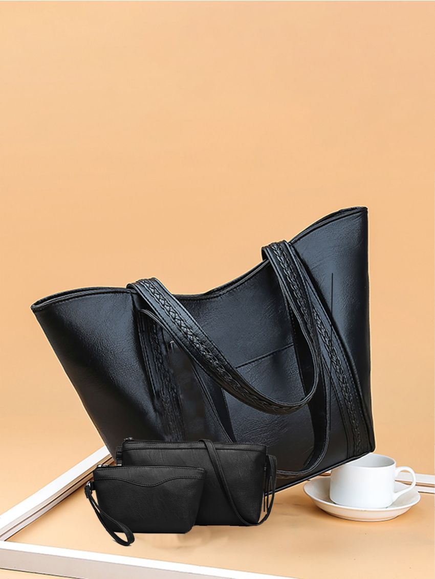 3pcs Minimalist Shoulder Bag Set