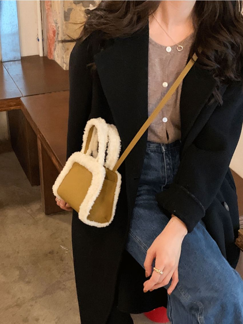 Mini Colorblock Square Bag