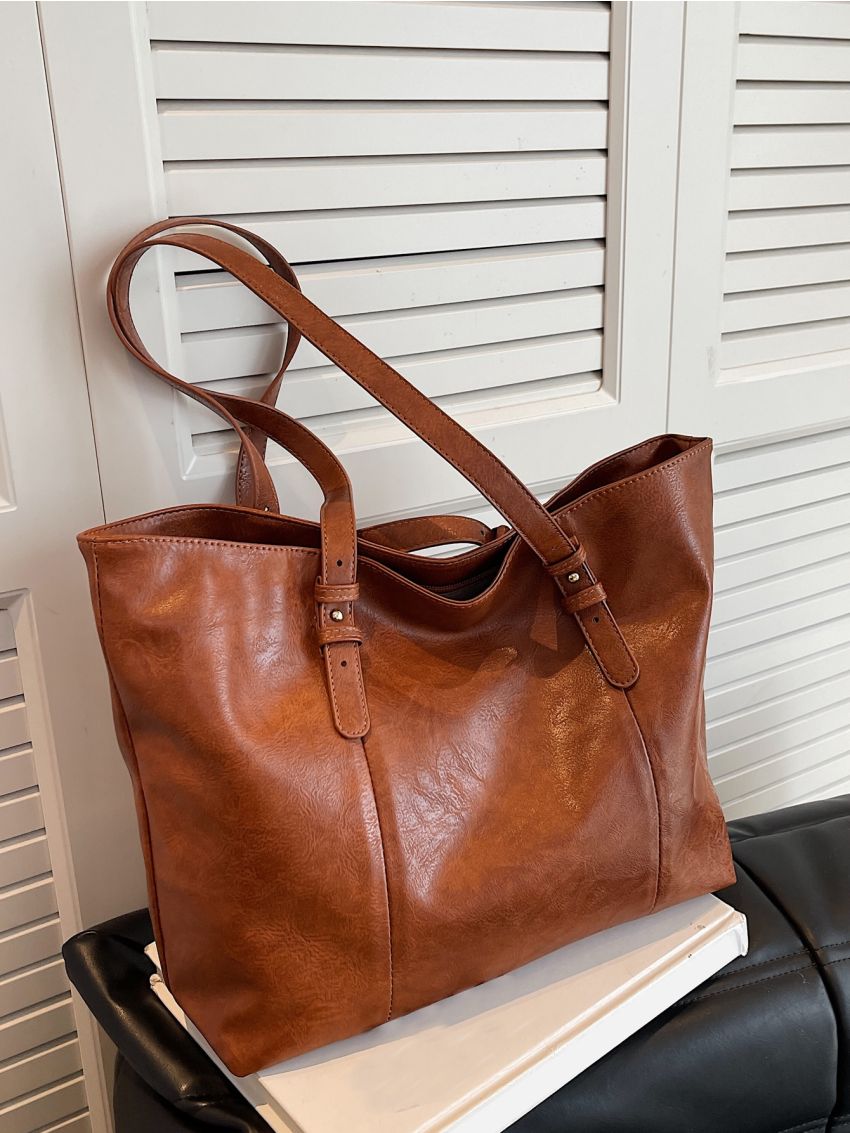 Minimalist Shoulder Tote Bag
