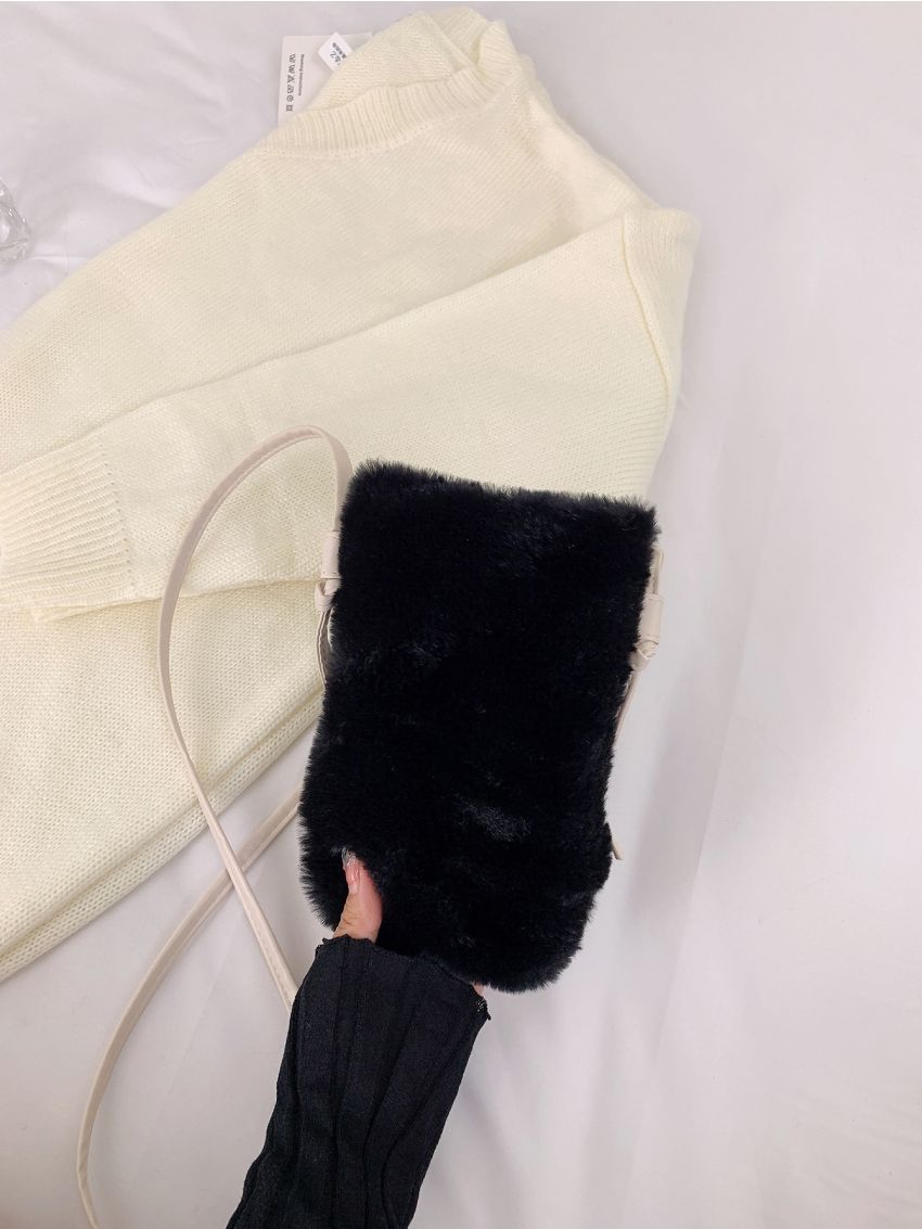 Mini Fluffy Square Bag