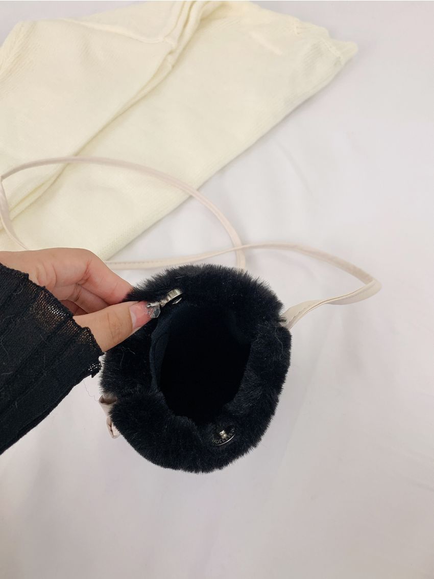 Mini Fluffy Square Bag