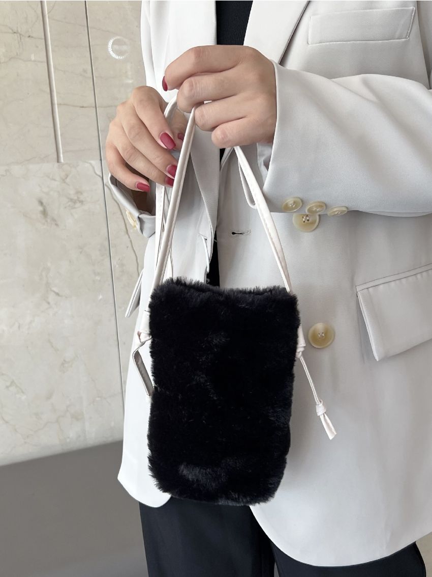Mini Fluffy Square Bag