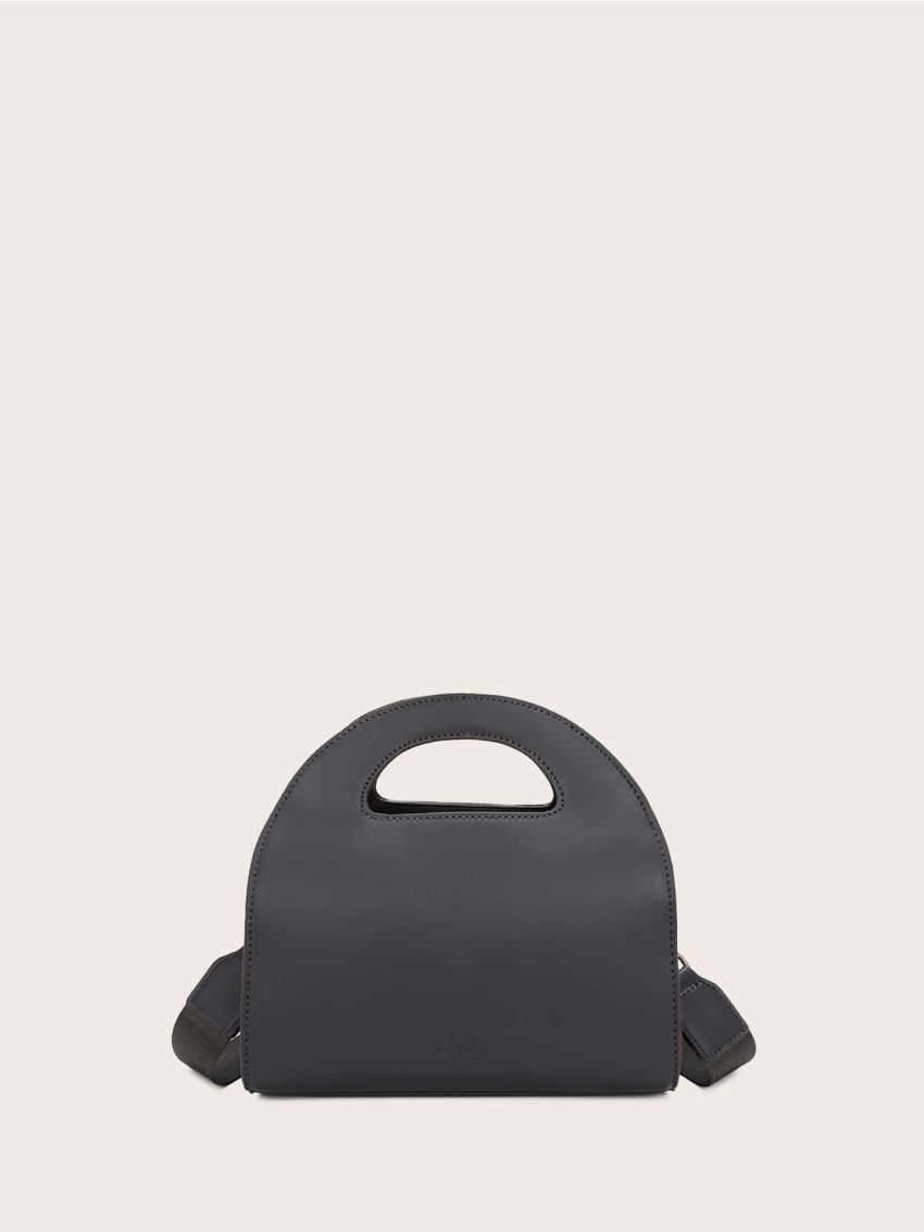 Letter Graphic Satchel Bag