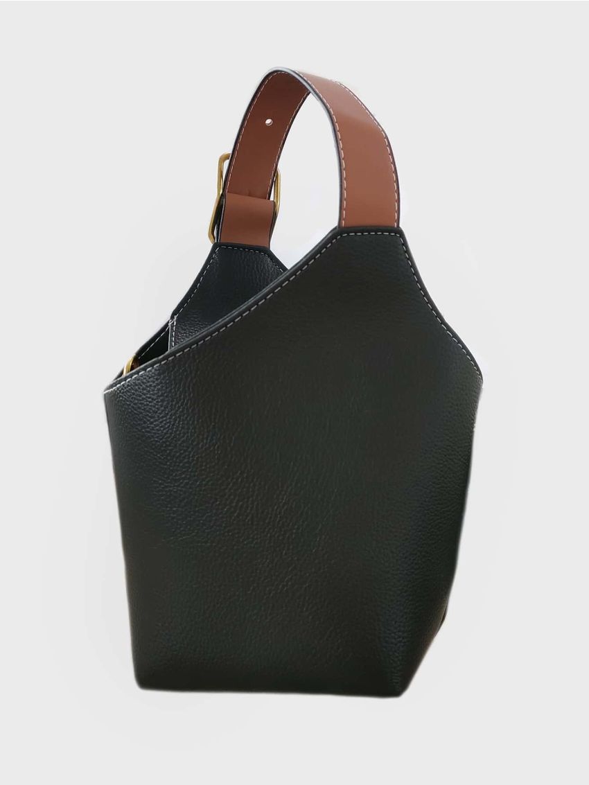 Mini Top Handle Bucket Bag