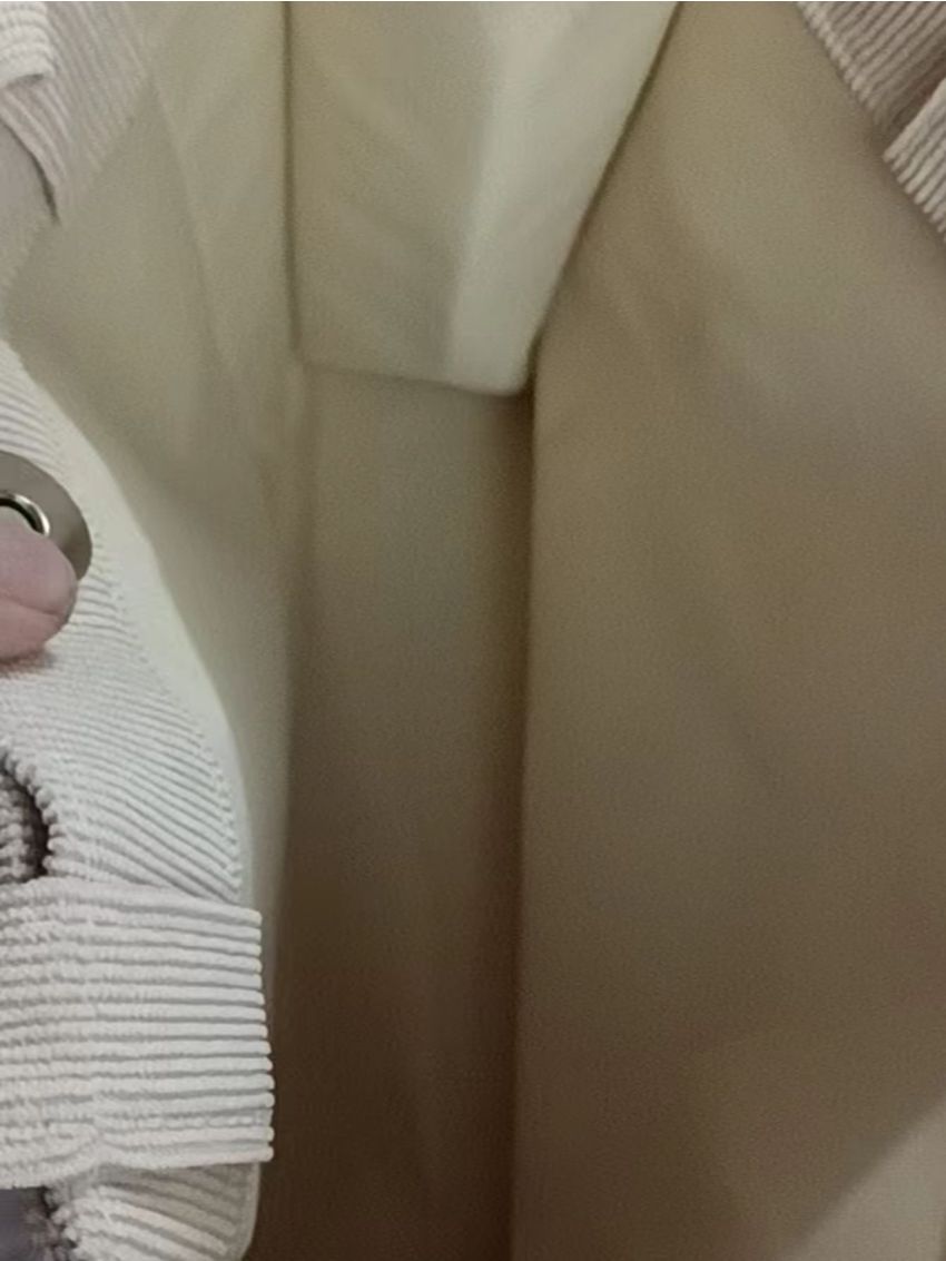 Letter Patch Decor Square Bag