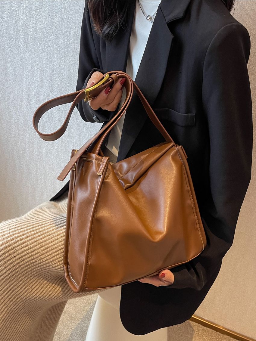 Minimalist Adjustable Strap Hobo Bag