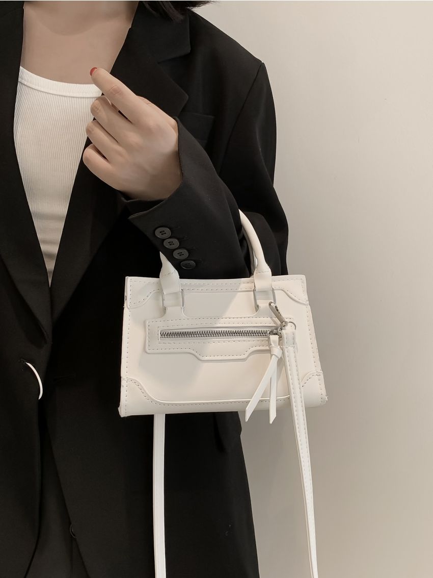 Mini Double Handle Square Bag