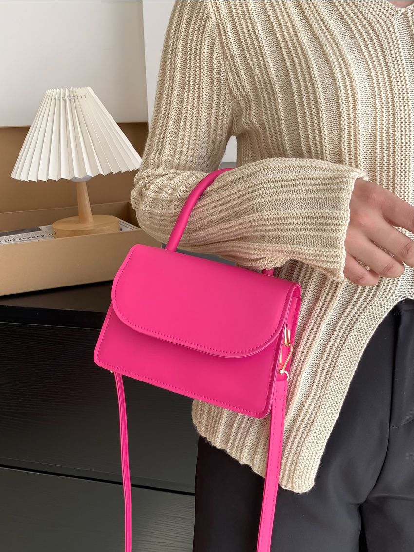 Mini Minimalist Flap Square Bag
