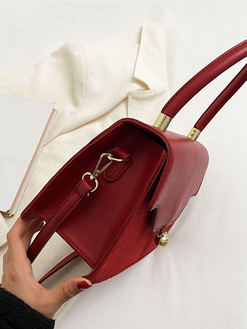 Minimalist Flap Square Bag