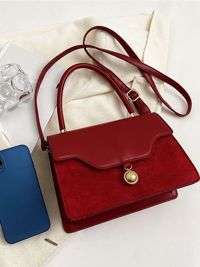 Minimalist Flap Square Bag